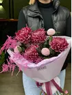 Заказать Дуобукет из одиночных хризантем "Лацерта" в Томске