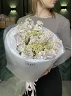 Купить букет из маттиол и ромашек «Луговая акварель» в Томске