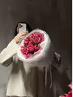 Купить Монобукет из ярко-розовых альстромерий  в Томске