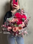 Заказать Сборный букет с вывернутыми розами "Мадрид" с доставкой в Томске