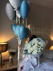 Купить Авторский букет и 7 шаров "Лучшее утро" в Томске