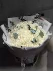 Купить  Букет из 51 белой розы "Плайа Бланка" в Томске на 8 Марта