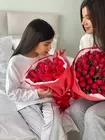 Купить  Комбо-букеты из тюльпанов "Черешневые сады" в Томске на 8 Марта