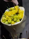 Купить Весенний букет с тюльпанами и березой в Томске