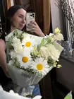 Сборный букет с ромашкой "Июньская пора" заказать с доставкой в Томске