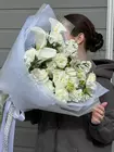 Заказать Сборный букет с каллами "Белый вальс" в городе Томске