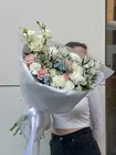 Купить Сборный букет с оксипеталумом "Нежные грезы" в Томске