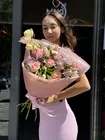 Купить Сборный букет "Розовая поэзия" с доставкой в Томске