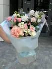 Заказать с бесплатной доставкой по Томску Сборный букет в нежной гамме "Мотив нежности"