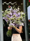 Купить Монобукет из 25 кружевных сиреневых эустом в Томске