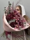 Купить Сборный букет "Загадка Бургундии" в Томске