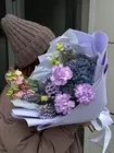 Оформить заказ на Сборный букет "Лавандовая прохлада" в Томске