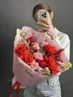 Купить Сборный букет "Пылающая феерия" в Томске