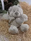 Заказать мягкую игрушку Мишка с бантом и сердцем в Томске