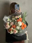 Купить Сборный букет "Персиковая мелодия" в Томске