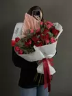 Заказать Сборный букет "Капля рубина" с доставкой в Томске