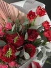 Заказать Сборный букет "Капля рубина" в Томске