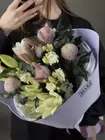 Оформить заказ на Сборный букет "Туманное утро" в Томске