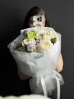 Купить Сборный букет "Сиреневая мелодия" с доставкой в Томске