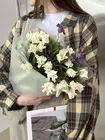 Оформить заказ на Букет из тюльпанов "Светлая эйфория" в Томске