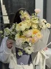 Заказать сборный букет «Лимонное суфле» с доставкой по городу Томск