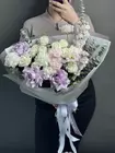 Купить Сборный букет «Лиловая дымка» в Томске