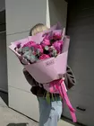 Купить Букет из пионов и маттиол "Малиновое варенье" в Томске