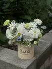 Купить Композицию в шляпной коробке «Воздушная зарисовка» с доставкой в Томске