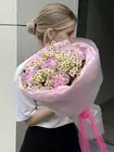 Купить букет из пионов и ромашек «Садовый штрих» в Томске