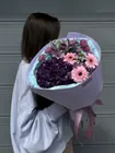 Купить Сборный букет «Сиреневый акцент» в Томске