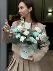Купить Композиция в шляпной коробке «Мятный сон» в Томске