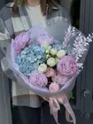 Доставка Сборный букет «Розовый штиль» в городе Томск