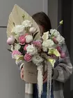 Купить Композицию в шляпной коробке «Песочное сердце» с доставкой в Томске