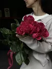 Купить Букет из 9 малиновых роз 70 см в Томске