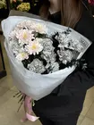 Купить букет «Пудровый графит»﻿ в Томске