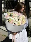 Заказать букет "Нежность айвори" в Томске