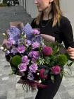 Доставка букет "Аметистовый променад" в городе Томск