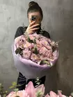 Купить букет из орхидеи и кустовых хризантем "Нежный перезвон" в Томске