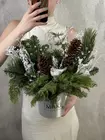 Купить новогоднюю композицию "Северное затишье" с доставкой в Томске