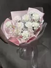 Купить букет из гвоздик и нерине "Хрустальные струны" с доставкой в Томске