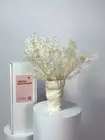 Охапка стабилизированного белого рускуса, заказать с доставкой в Томске