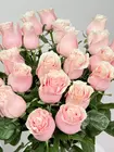 Купить охапку классических роз Pink Mondial в Томске — доставка по городу MAKI
