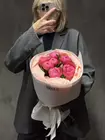 Букет из 7 коралловых пионов Coral Charm купить в Томске