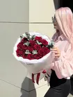 Купить букет из 15 красных роз с доставкой в Томске