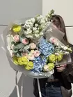 Купить букет "Лазурный акцент" с доставкой в Томске