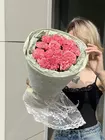 Букет из 15 розовых гвоздик доставка в Томске