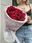 Букет из 11 красных кустовых роз купить в Томске с доставкой