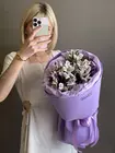 Оформить заказ на Монобукет из 5 сиреневых альстромерий в Томске с доставкой
