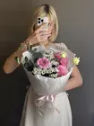 Купить букет "Клубничный зефир" в Томске