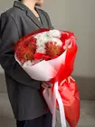 Доставка букета "Коралловая симфония" в городе Томск